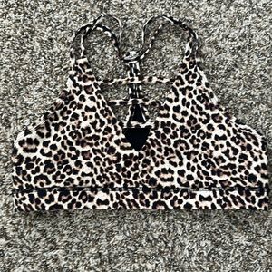 Zyia Cheetah Grid Bra